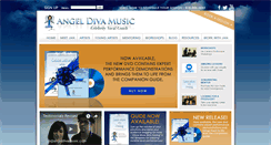 Desktop Screenshot of angeldivamusic.com